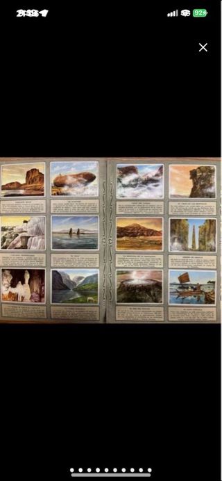 Álbum Cromos Maravillas del Mundo