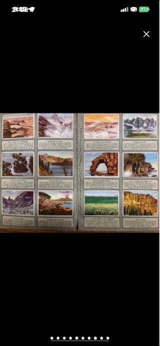 Álbum Cromos Maravillas del Mundo