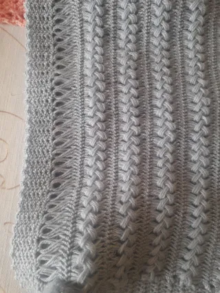 Copertina in lana fatta a mano diversi colori