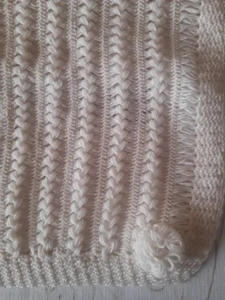 Copertina in lana fatta a mano diversi colori