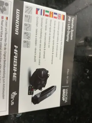 Bicicleta eléctrica motor Yamaha, batería 400wh