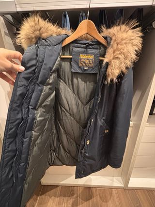 Woolrich Parka Donna Blu Taglia M