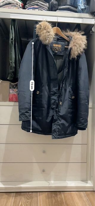 Woolrich Parka Donna Blu Taglia M