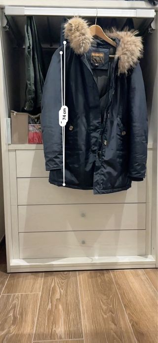 Woolrich Parka Donna Blu Taglia M