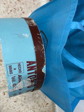 Sombrero ala ancha talla 58 gris