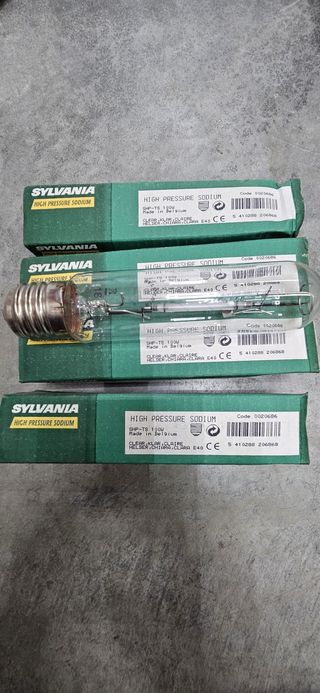 LOTE DE LAMPARAS DE HALOGENURO METALICO Y VAPOR