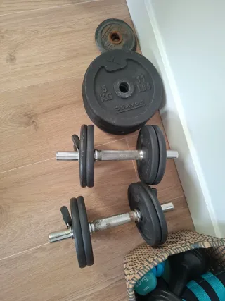 Pack Pesas DOMYOS 5kg y 11lbs