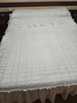 Colcha Matrimonio Años 70 (2 Piezas)