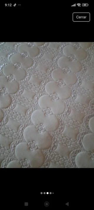 Colcha Matrimonio Años 70 (2 Piezas)