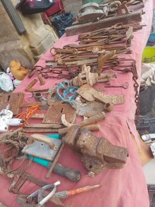 Lote de herramientas antiguas