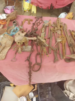 Lote de herramientas antiguas