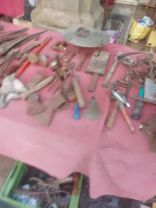 Lote de herramientas antiguas