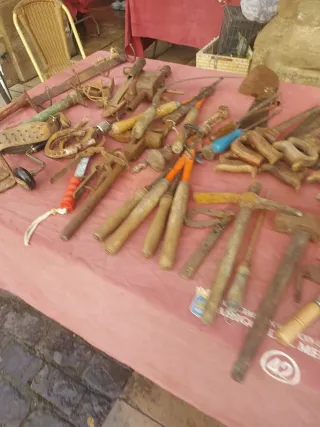 Lote de herramientas antiguas