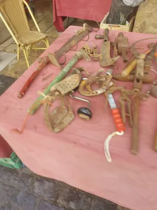 Lote de herramientas antiguas