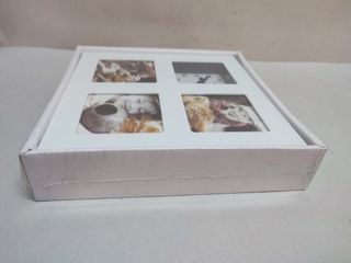 Reloj de Pared Portafotos Liyset Blanco Nuevo