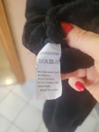 Costume panda taglia l