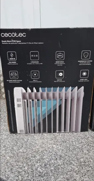 RADIADOR DE ELECTRICO CECOTE READY WARM 5700 SPACE