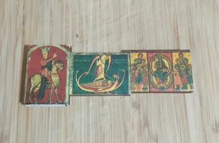 3 Cajas Cerillas Pinturas Románicas Catalunya
