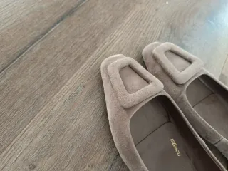 Manoletinas Lodi Beige/Gris Talla 39