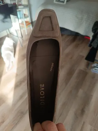 Manoletinas Lodi Beige/Gris Talla 39