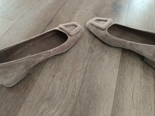 Manoletinas Lodi Beige/Gris Talla 39