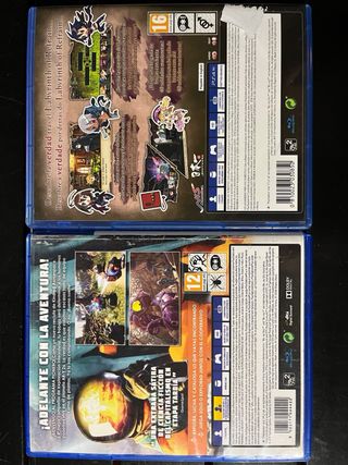 Juegos PS4 18€/unidas