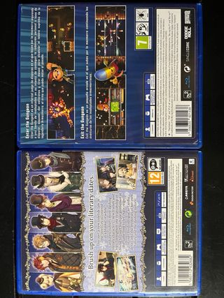 Juegos PS4 18€/unidas