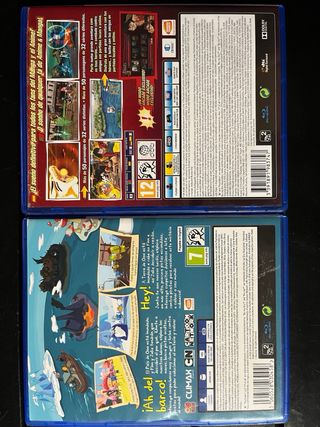 Juegos PS4 18€/unidas