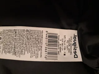 Chaqueta Puffer Desigual Negra