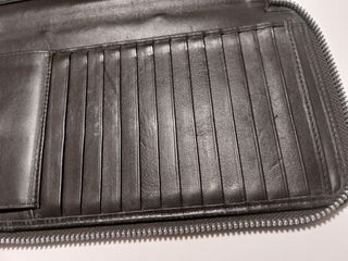 Cartera tarjetero billetero Adolfo Domínguez piel