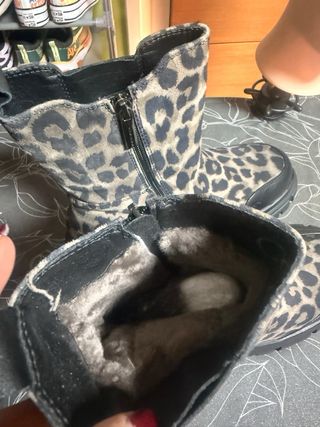 Botines de leopardo sin estrenar