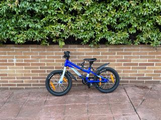 Bicicleta infantil Ghost 16 azul