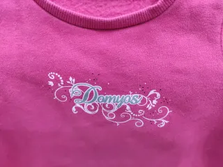 Sudadera rosa bebé niña