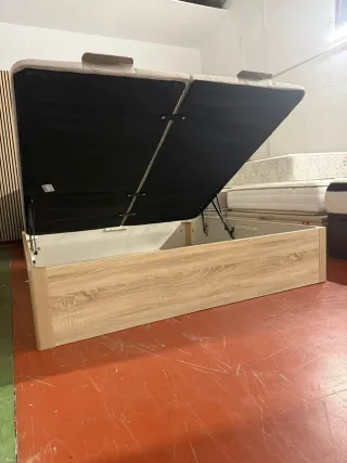 180x190 KING SIZE CANAPE PIKOLIN MADERA ROBLE CAMB