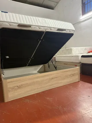 180x190 KING SIZE CANAPE PIKOLIN MADERA ROBLE CAMB