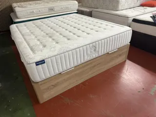 180x190 KING SIZE CANAPE PIKOLIN MADERA ROBLE CAMB