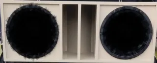 Cajón Car Audio 12 Doble  Woofer