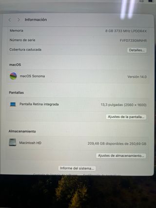 MacBook Air M1 (2020) Oro Rosa