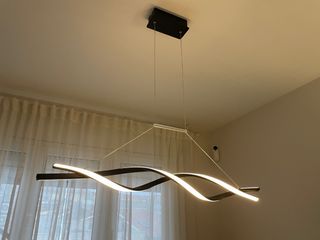 Lámpara de techo moderna ondulada