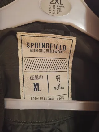 Chaqueta Springfield Talla XL