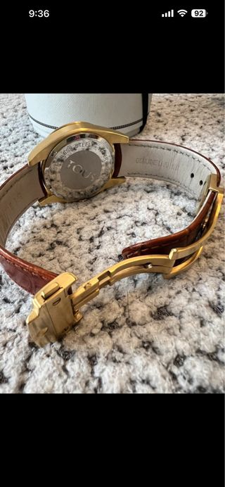 Reloj Tous Drive Dorado y Marrón
