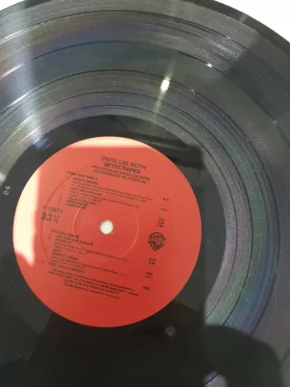 Vinilo David Lee Roth Skyscraper USA
