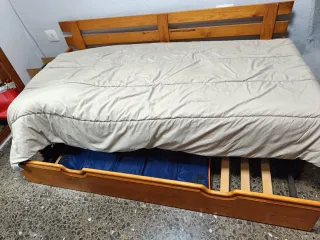 Cama nido de madera