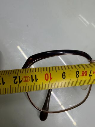 Luxottica Occhiali Vintage 18K Oro Nero