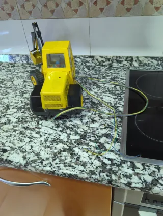 Máquina Excavadora Juguete Antiguo