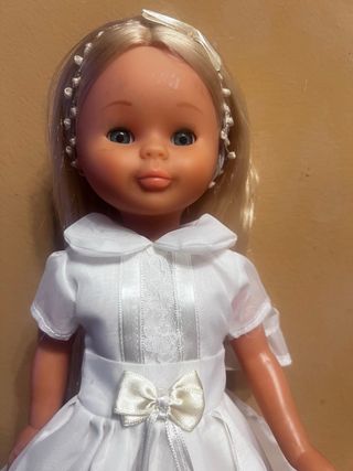 Vestido Comunión muñeca Nancy y Similares