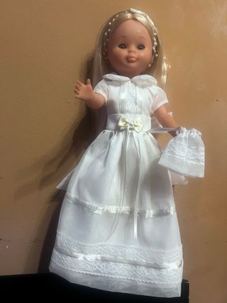 Vestido Comunión muñeca Nancy y Similares