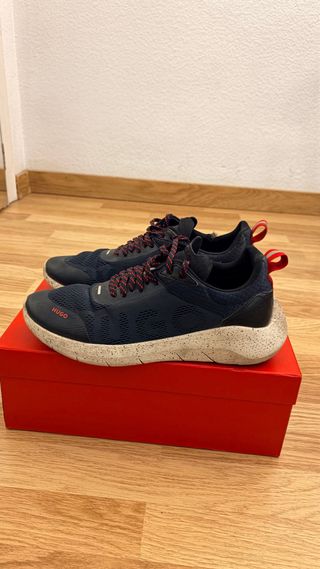 Zapatillas Hugo Boss Talla 42 Hombre Azul/Rojo