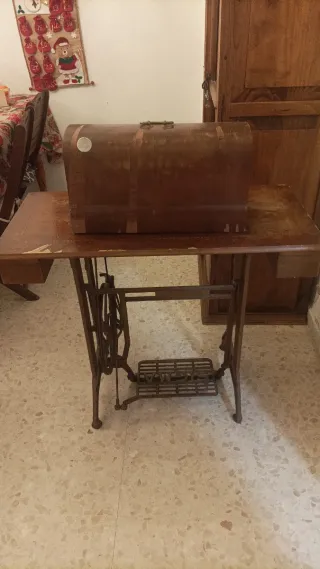 Máquina de coser Sigma pedal