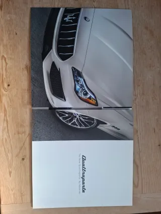 Brochure Maserati Quattroporte vintage